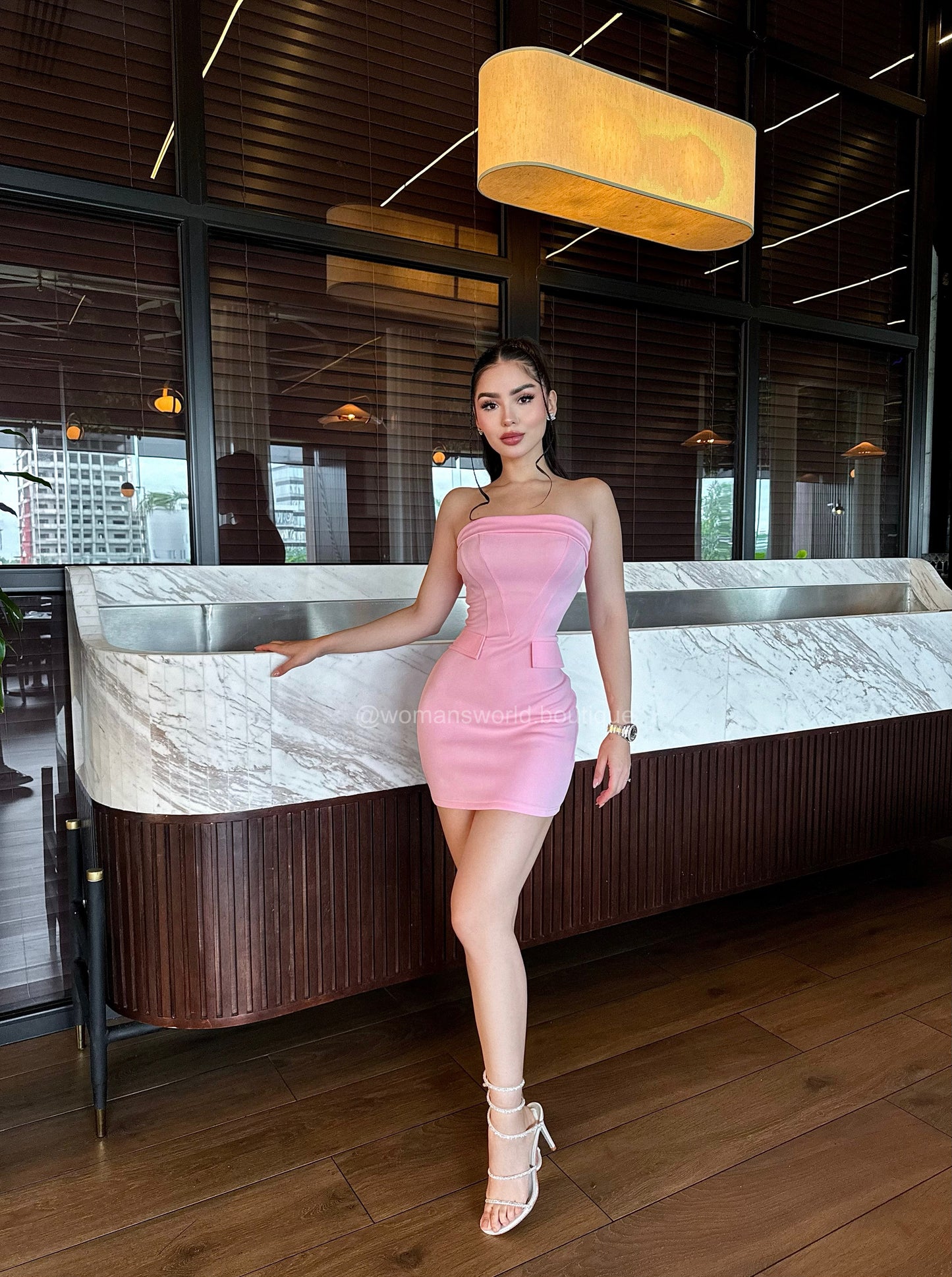 Vestido Pink Alba