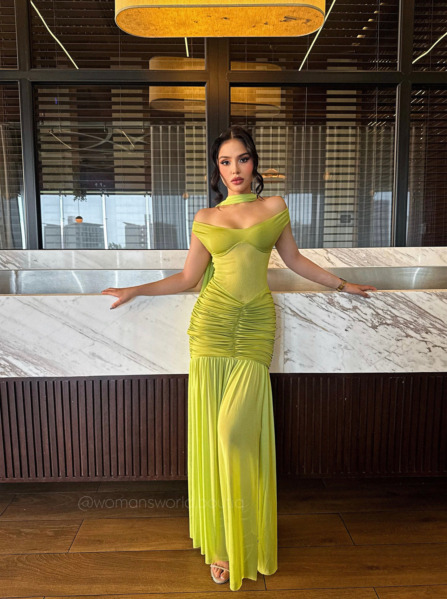 Dress mesh layli