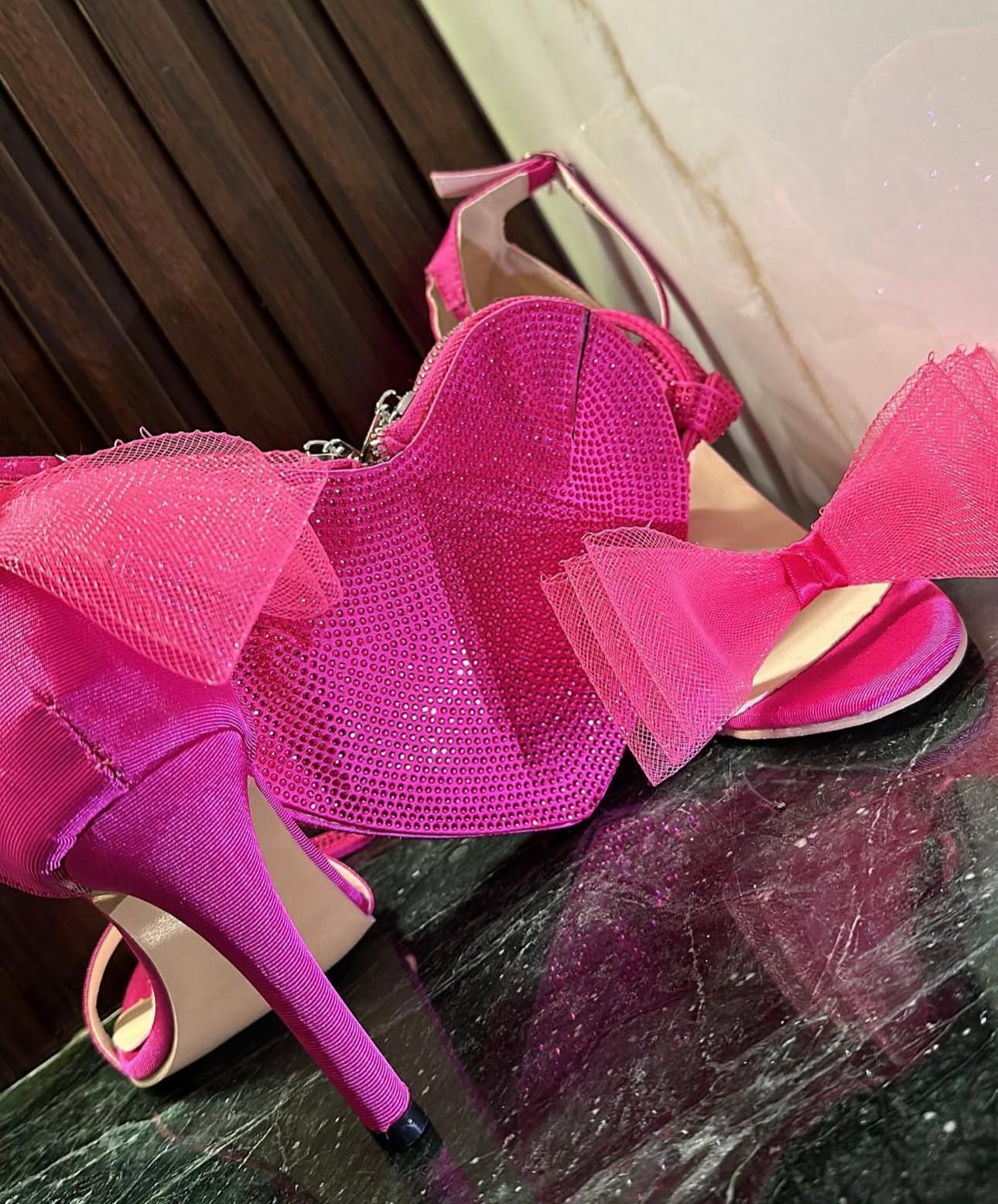 Heels pink