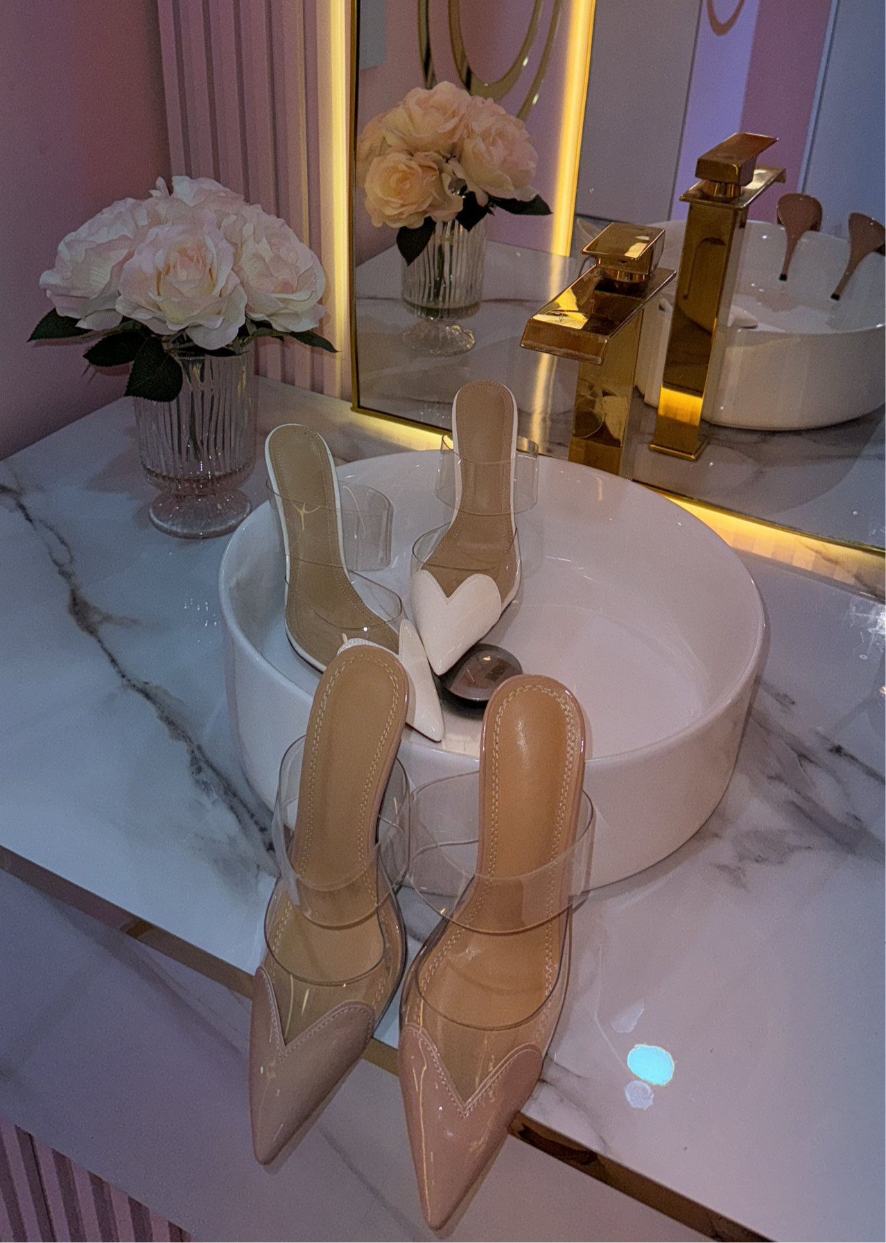Heels beige