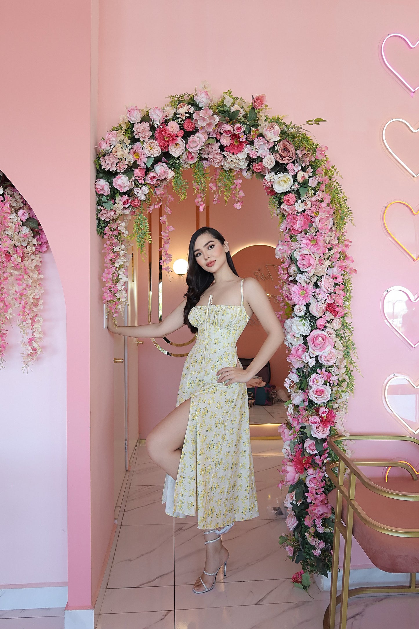 Soft petal dress