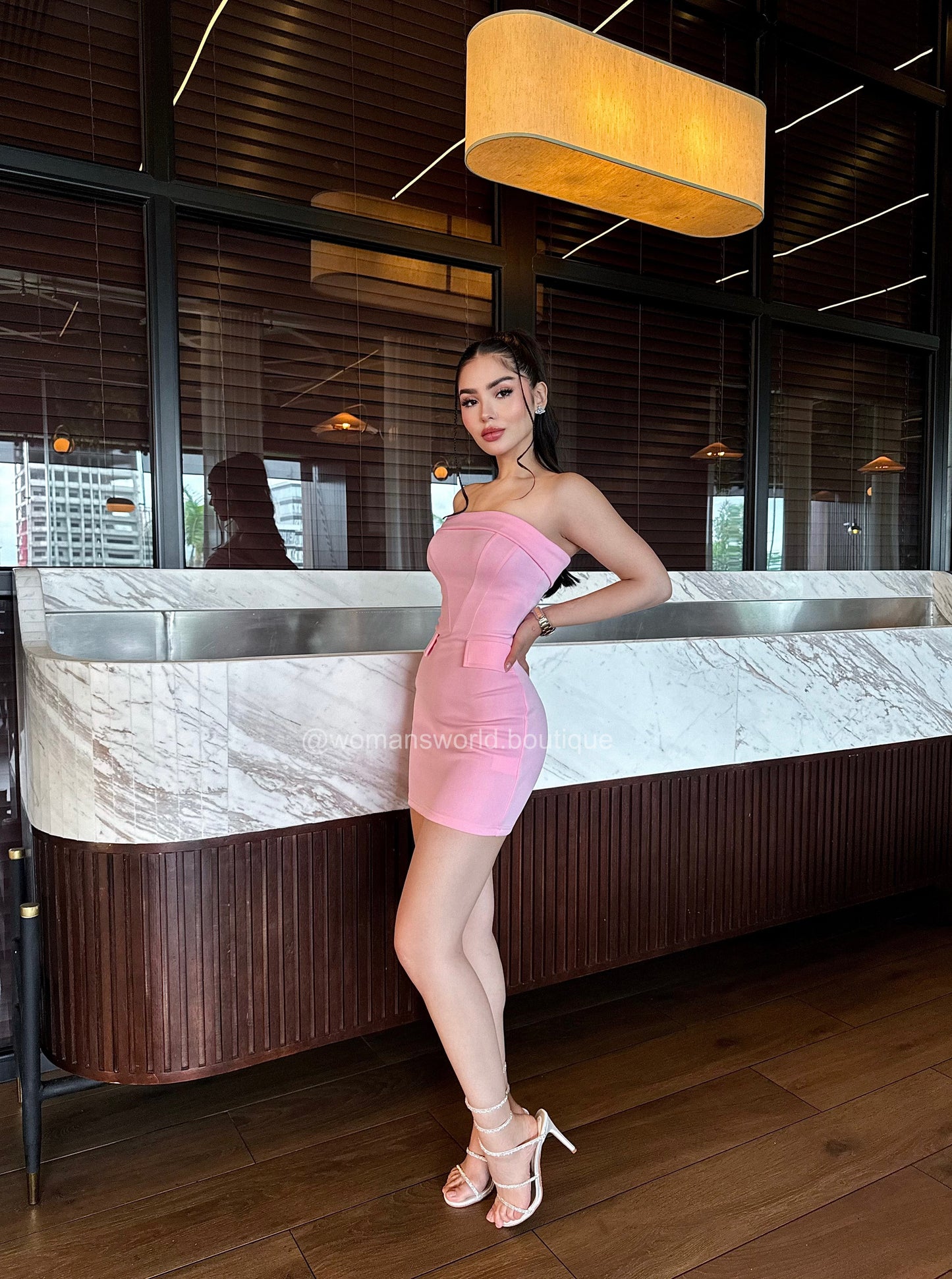 Vestido Pink Alba