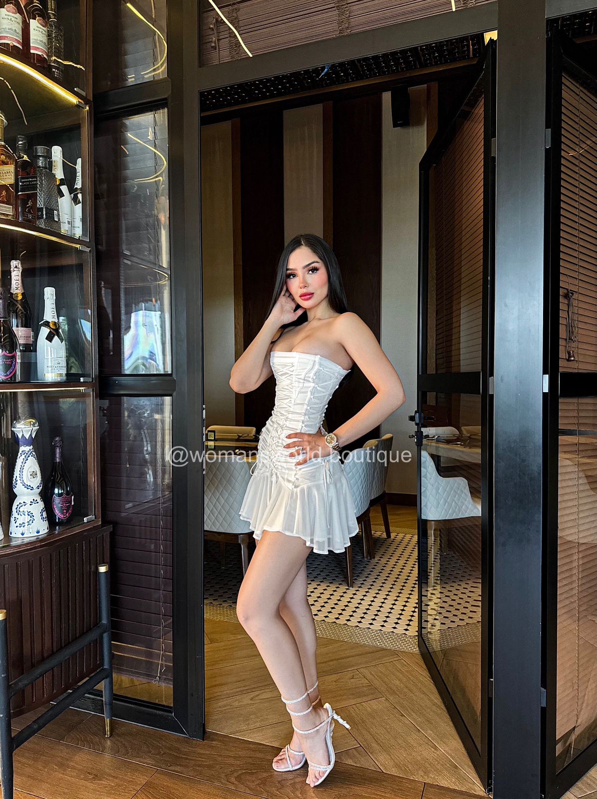 Vestido Eleonor White