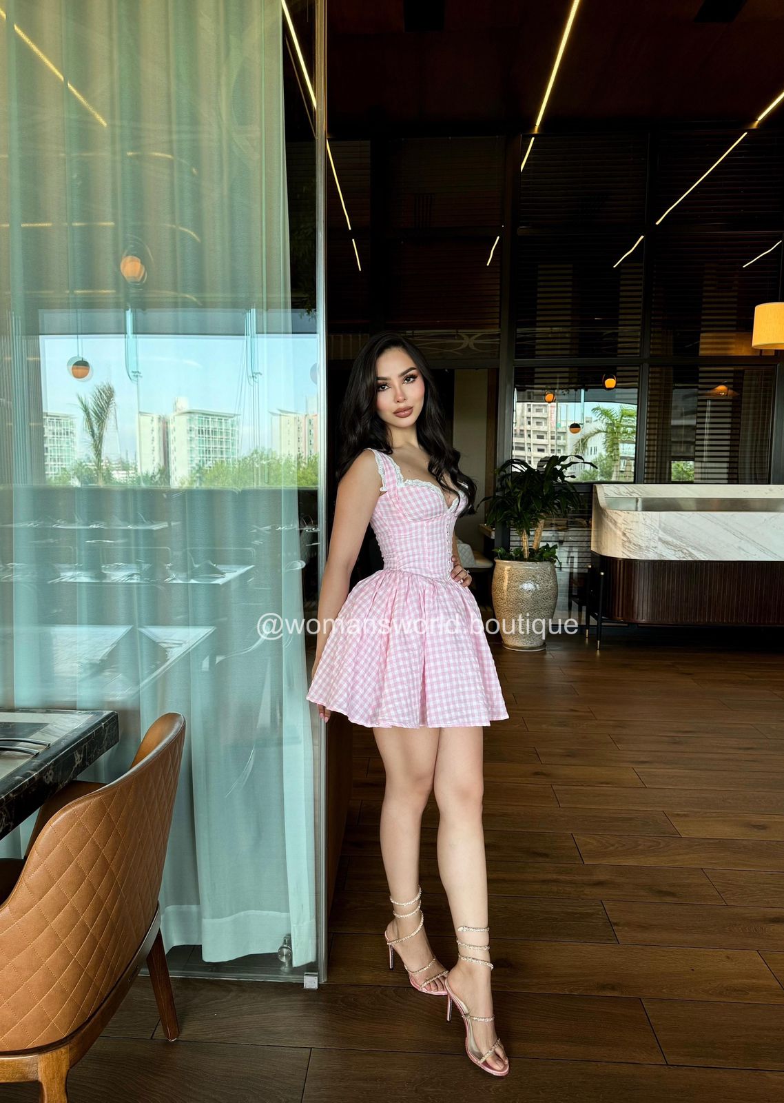 Vestido Paula Pink