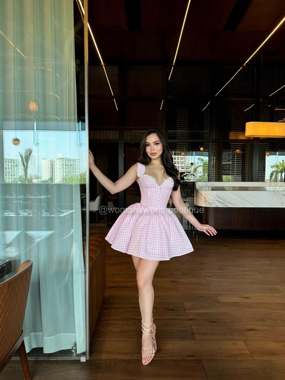 Vestido Paula Pink