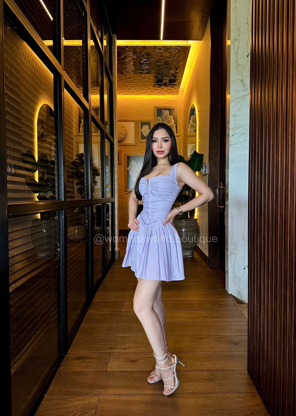Vestido Nuria Purple