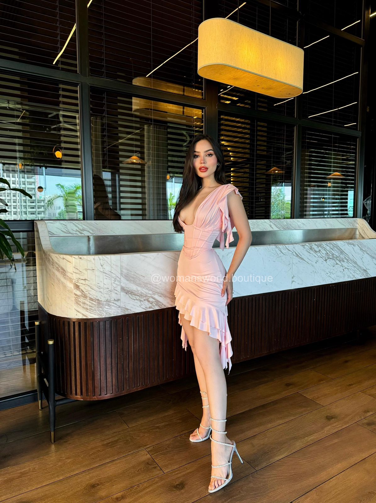 Vestido Josefina Pink