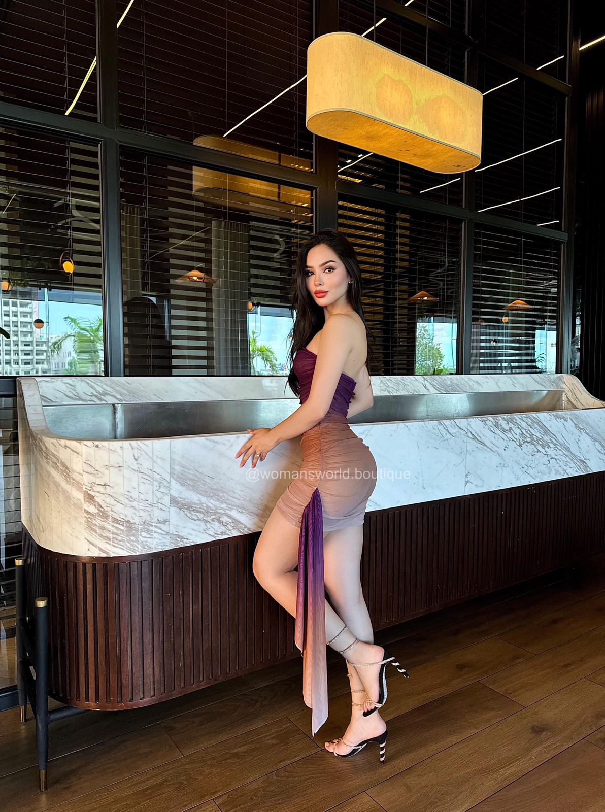 Vestido Daniela Purple
