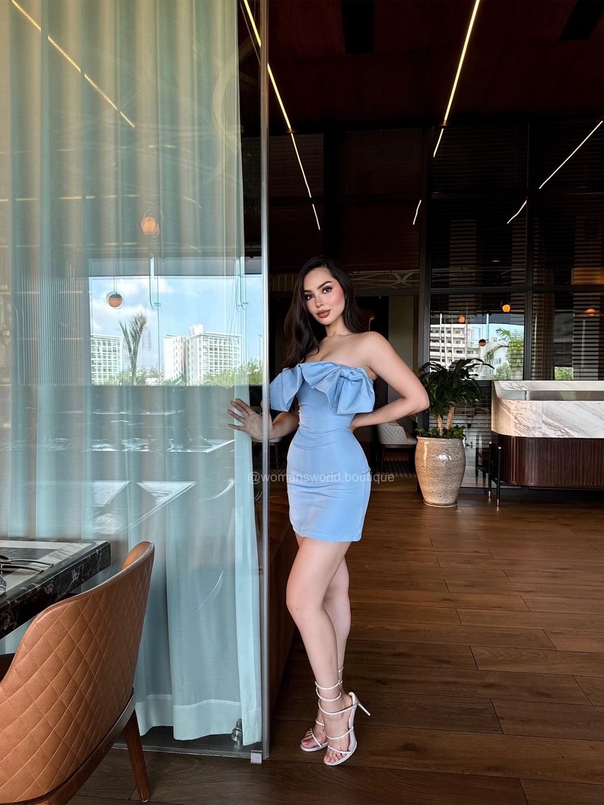 Vestido Eliza Blue