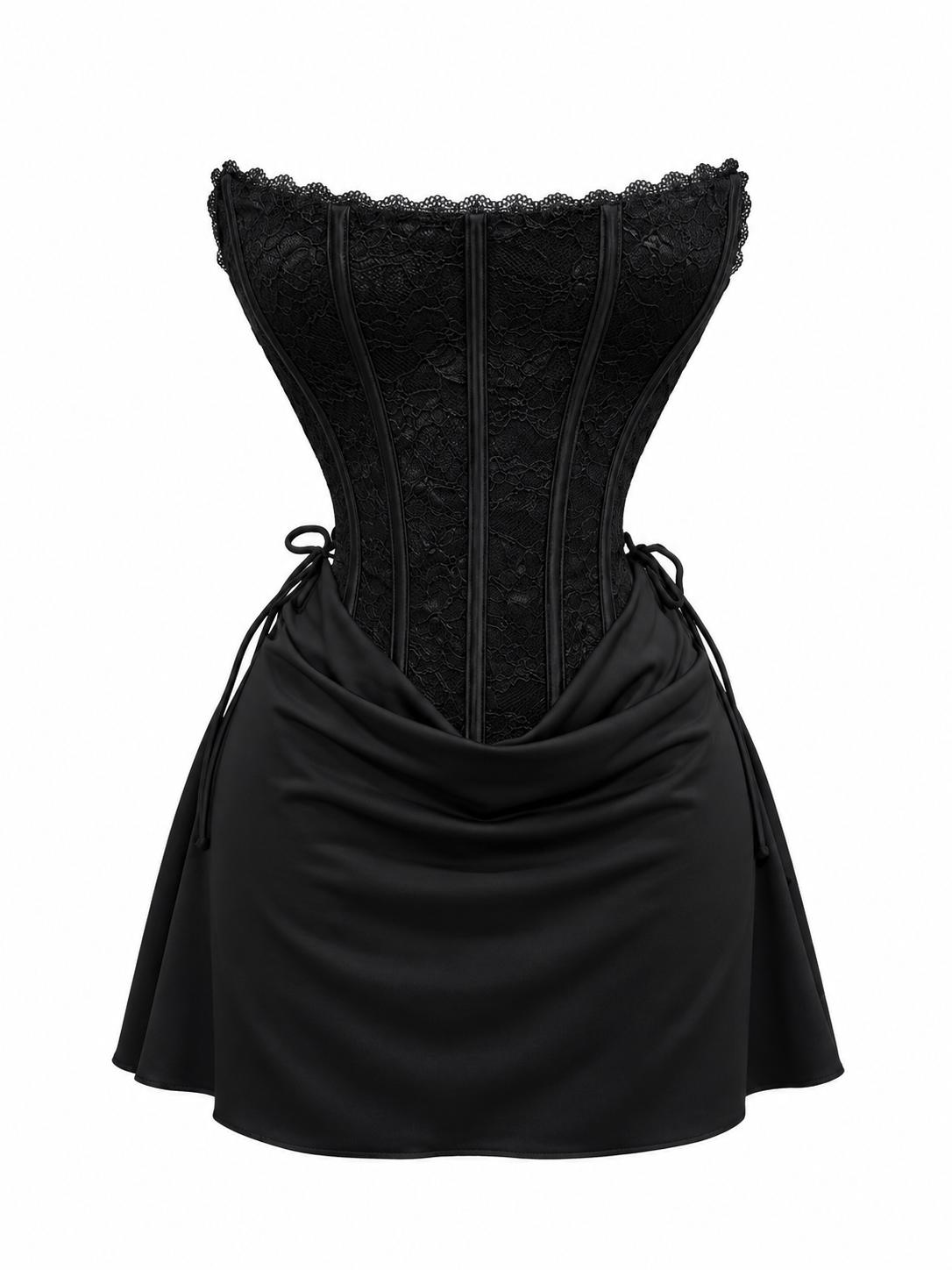 Mini dress black