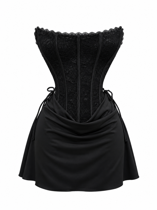 Mini dress black