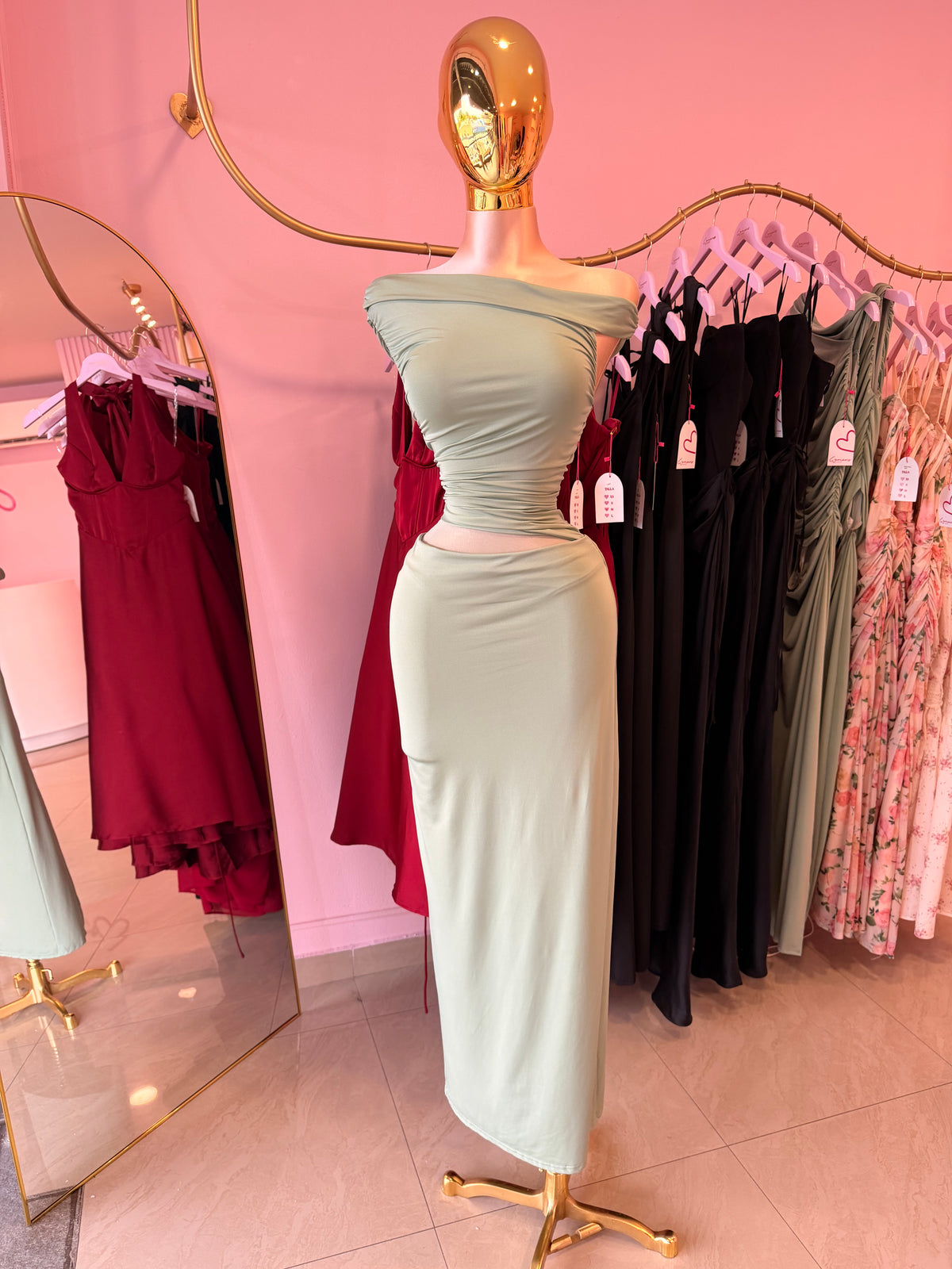 Sage Serenity Maxi Dress
