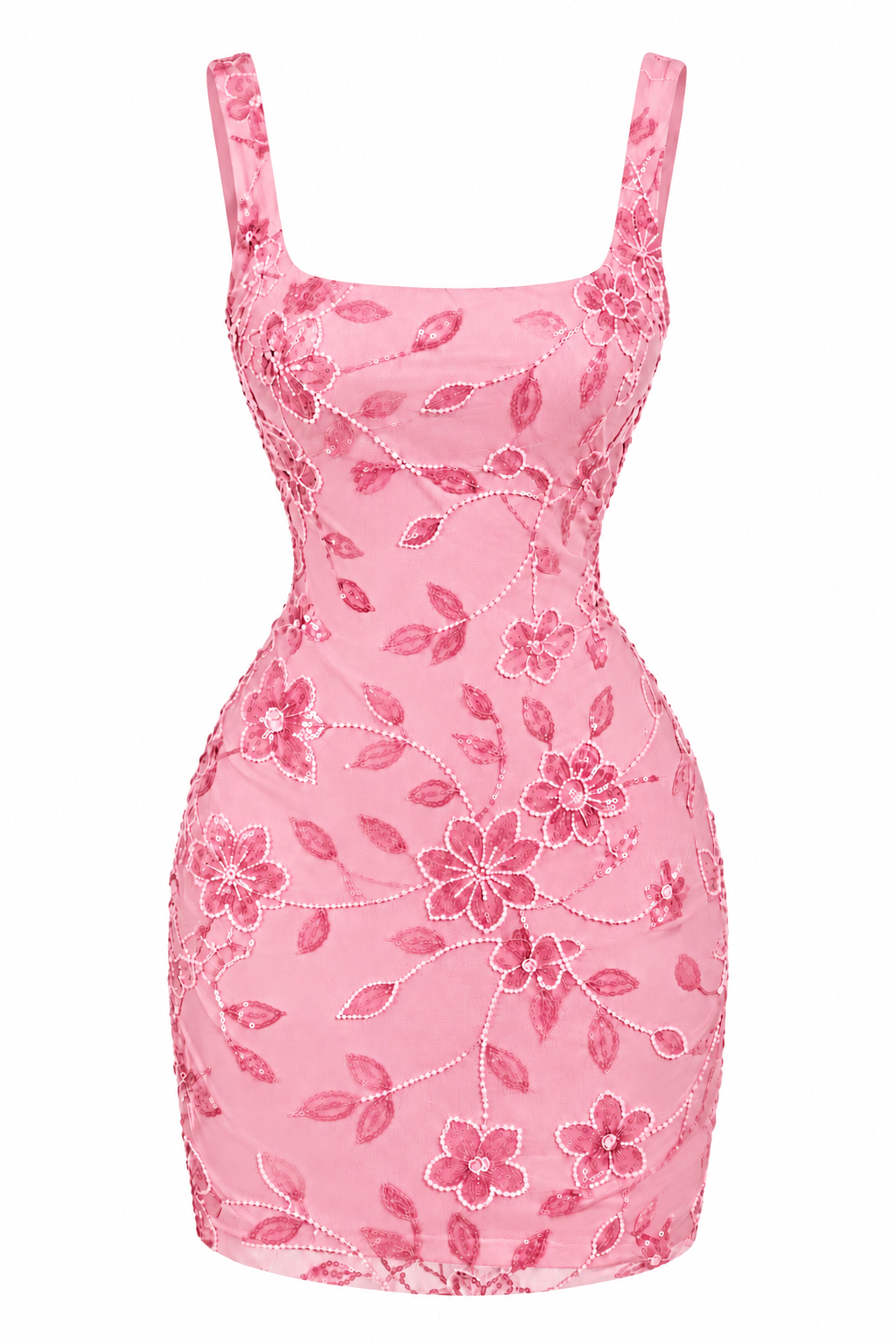 Vestido pink bloom
