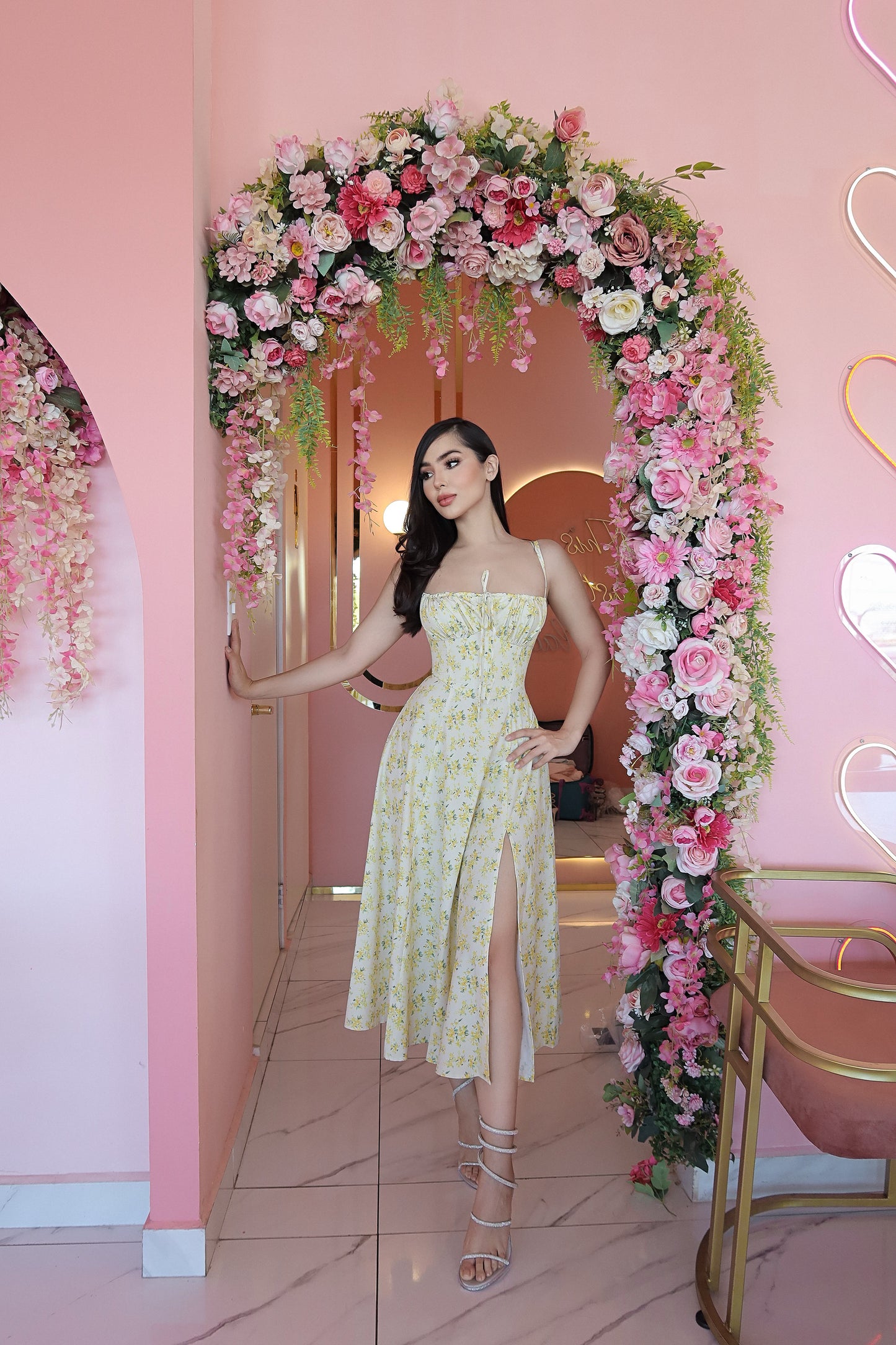 Soft petal dress