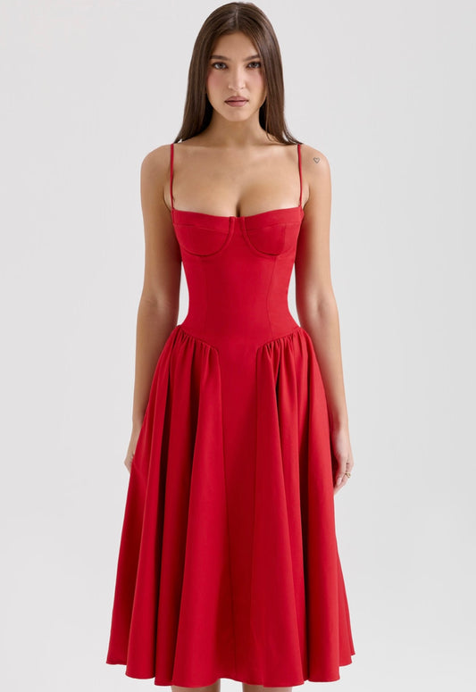 Dress red