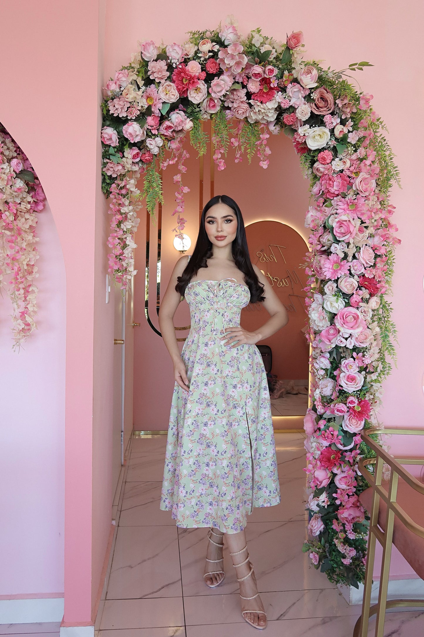 Vestido Corset Floral