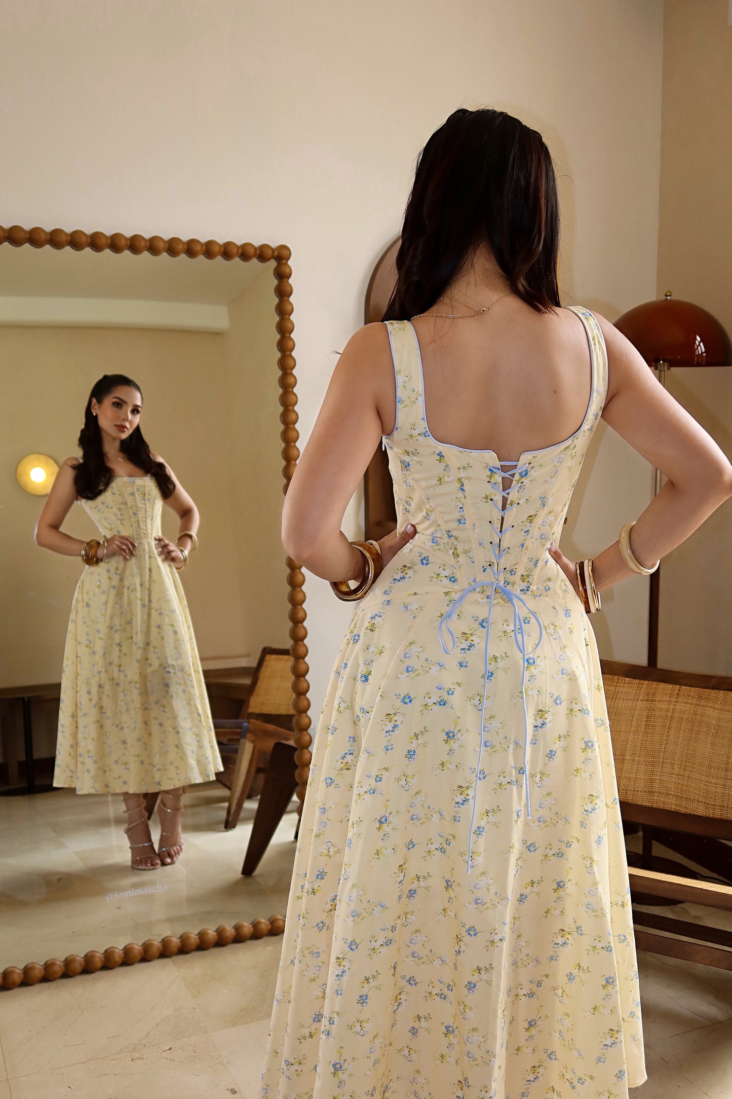 Butter Bloom Corset Dress