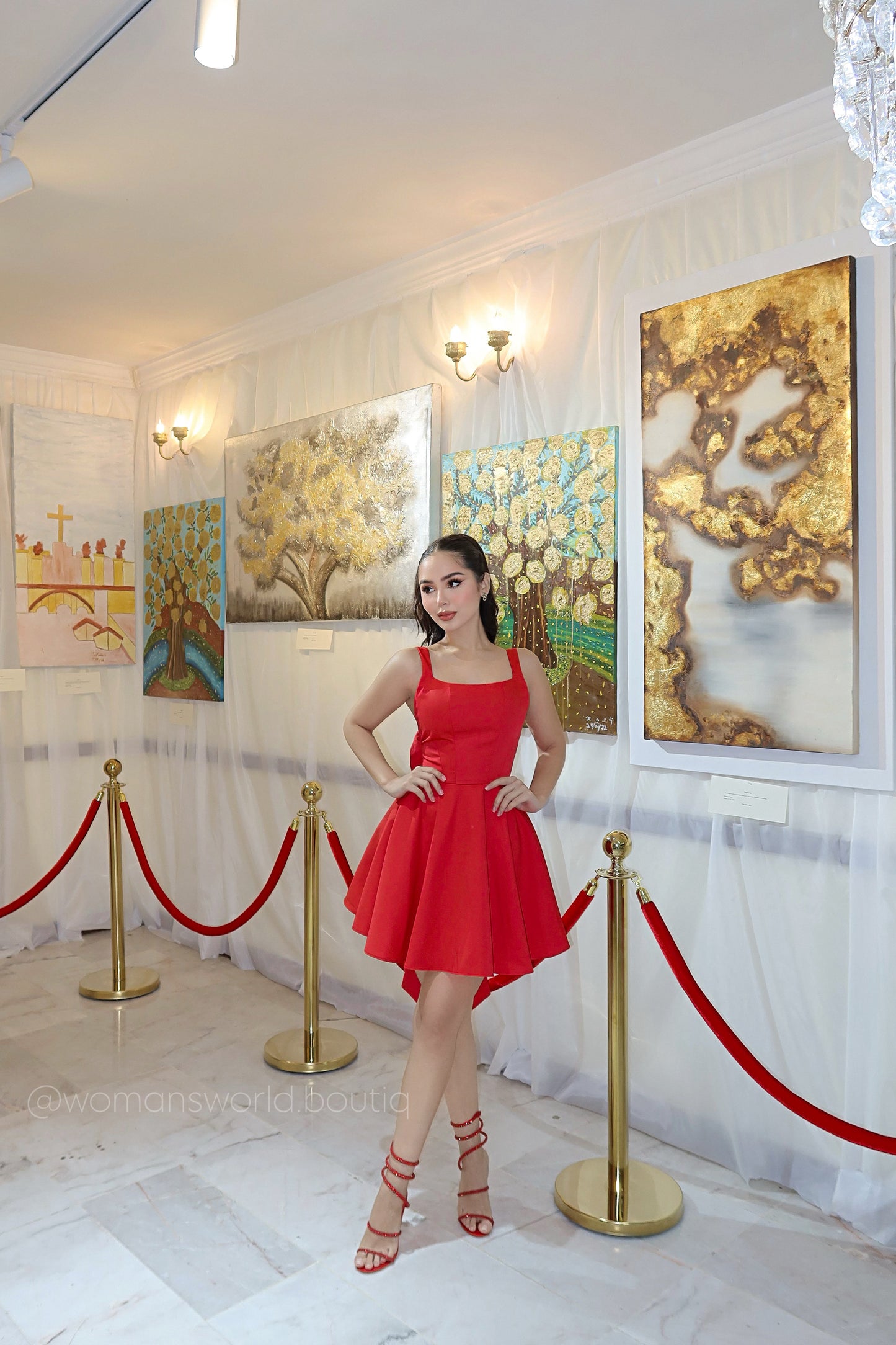 Red Muse Dress