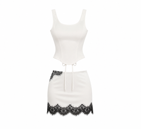 Noir Lace Set