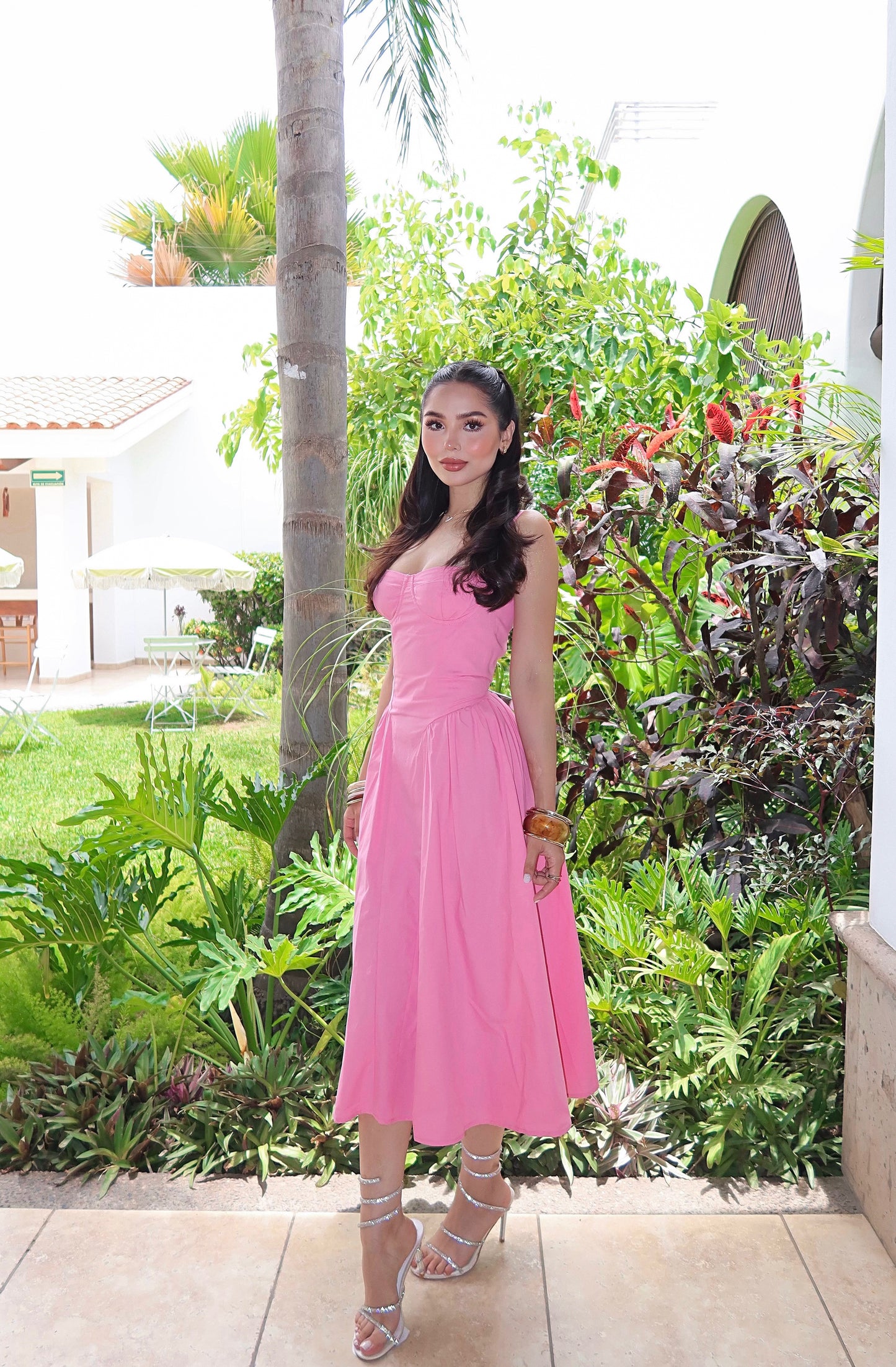 Rosé Muse Dress