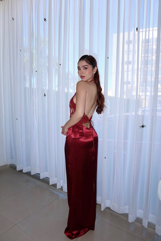 Vestido ruby lace