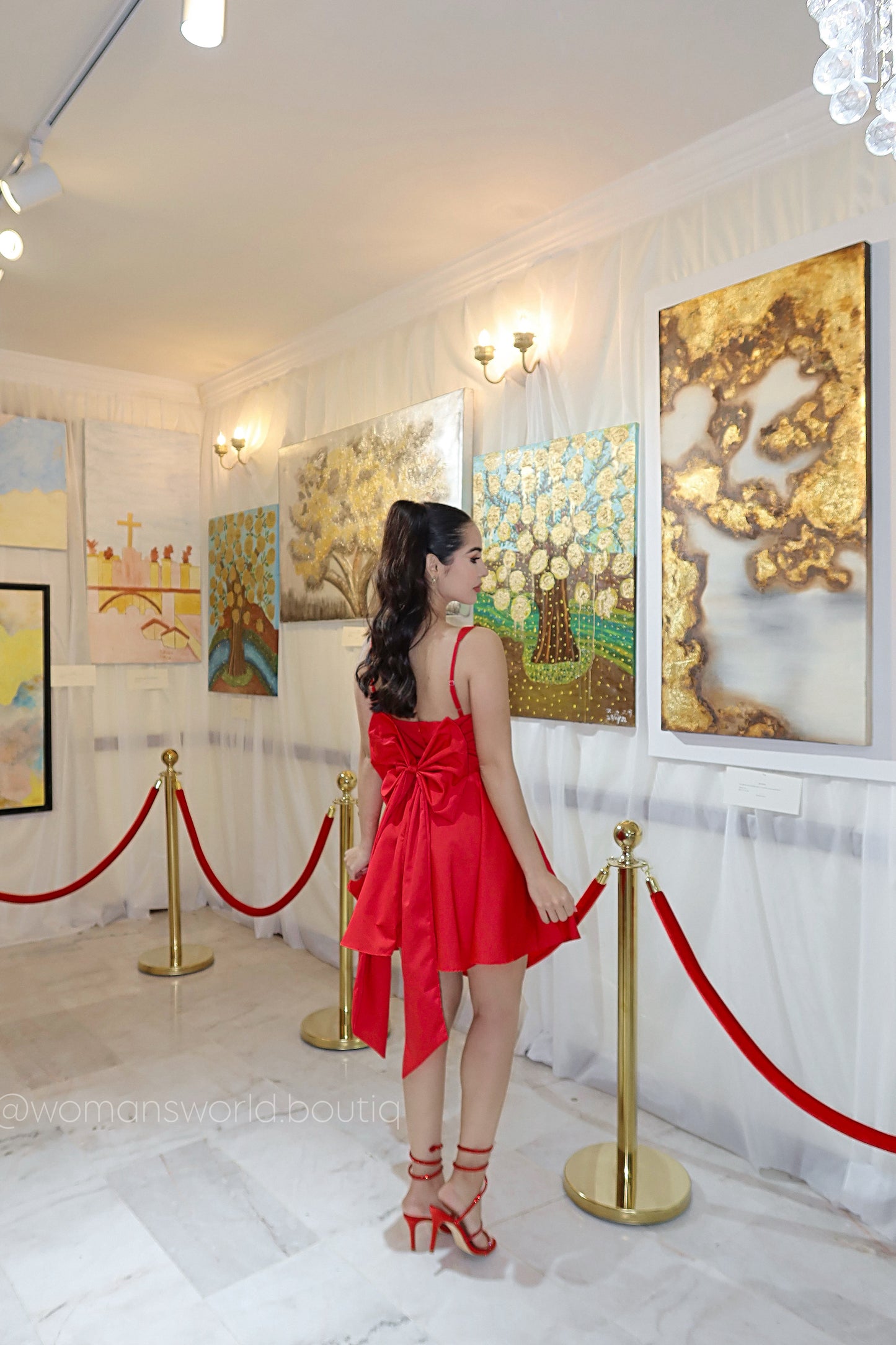 Red Muse Dress