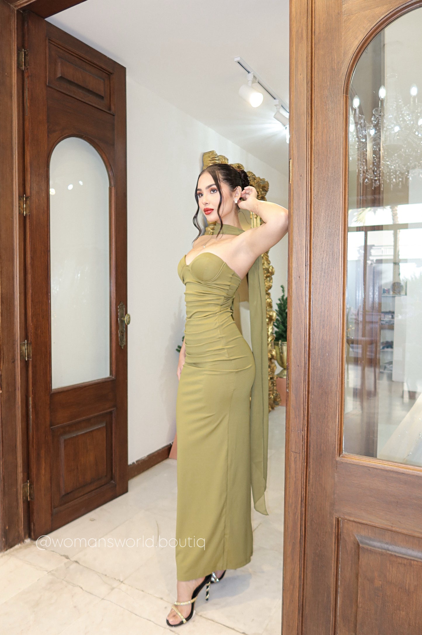 Dress eternal green