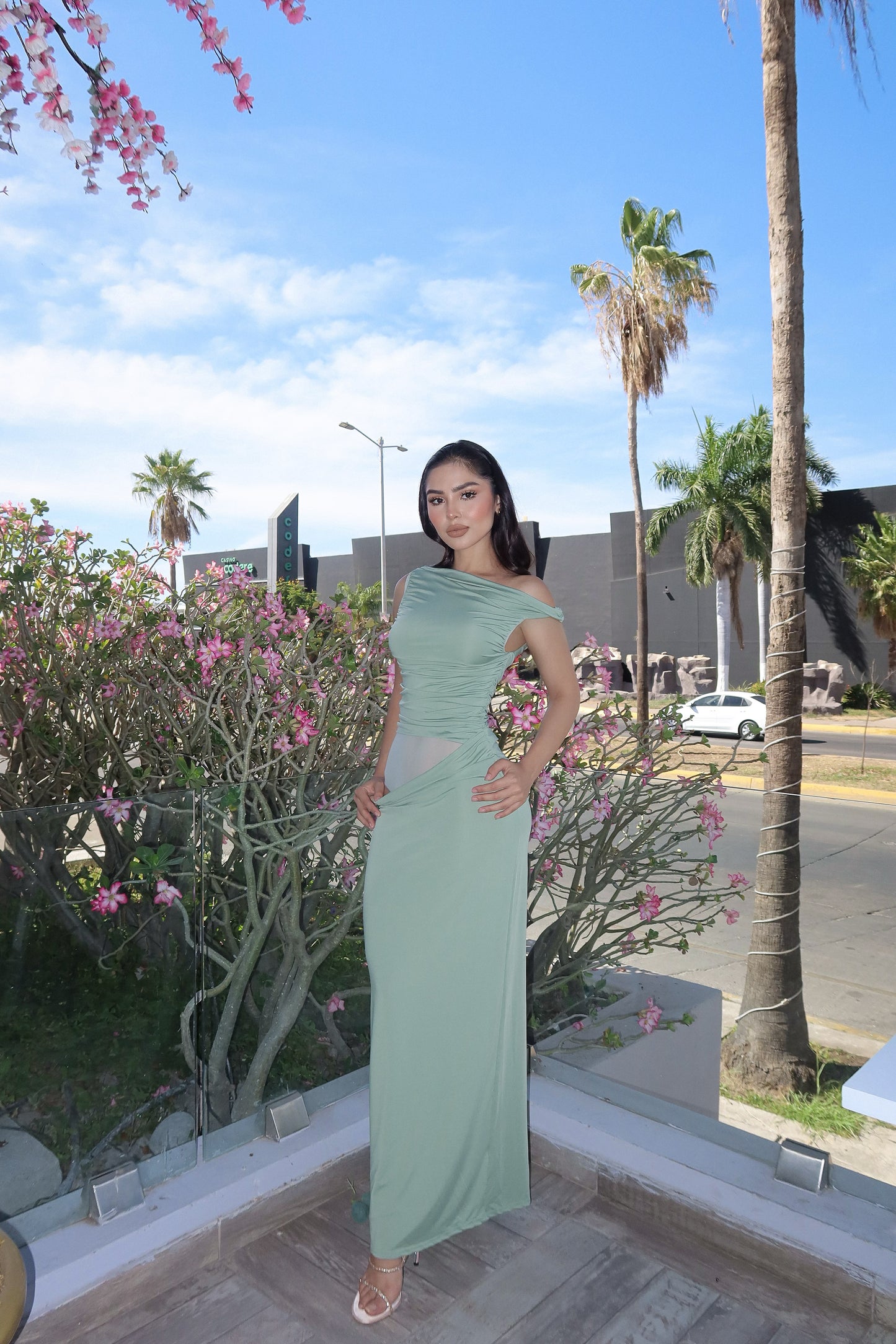 Sage Serenity Maxi Dress