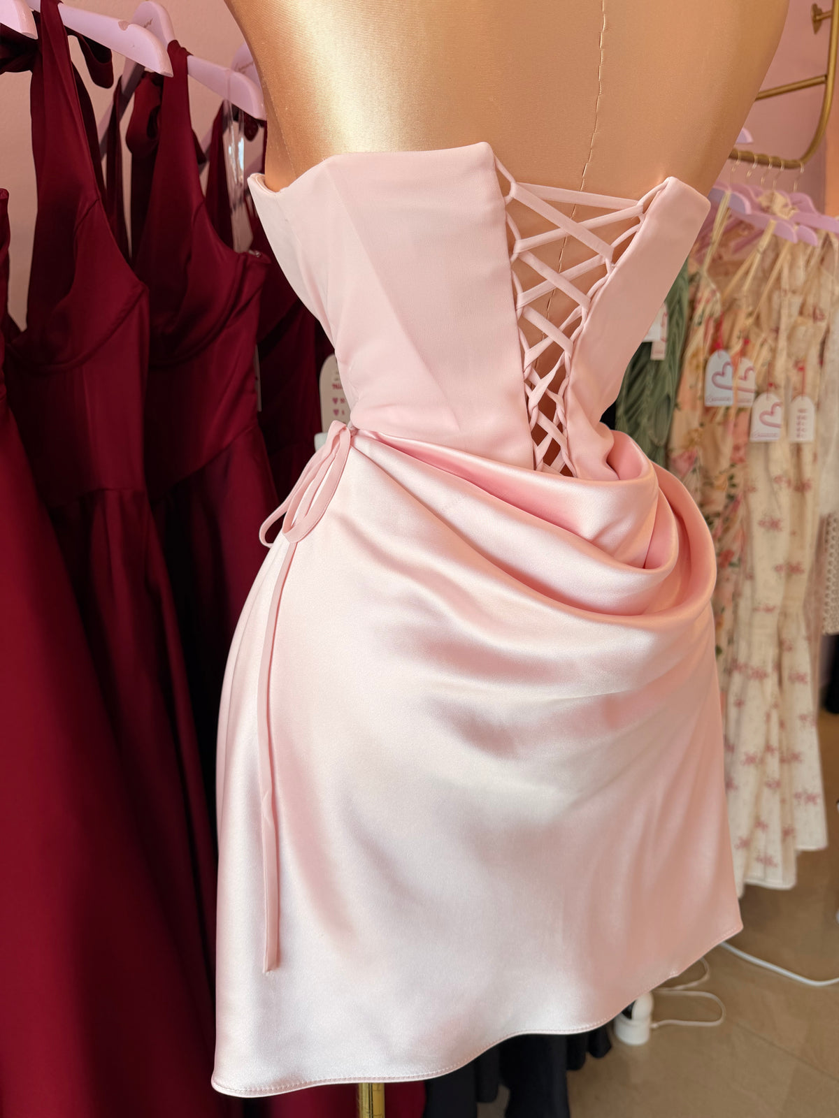 Amor rosa dress