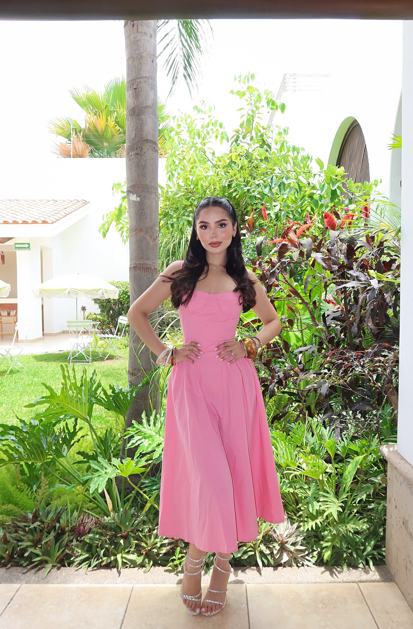 Rosé Muse Dress