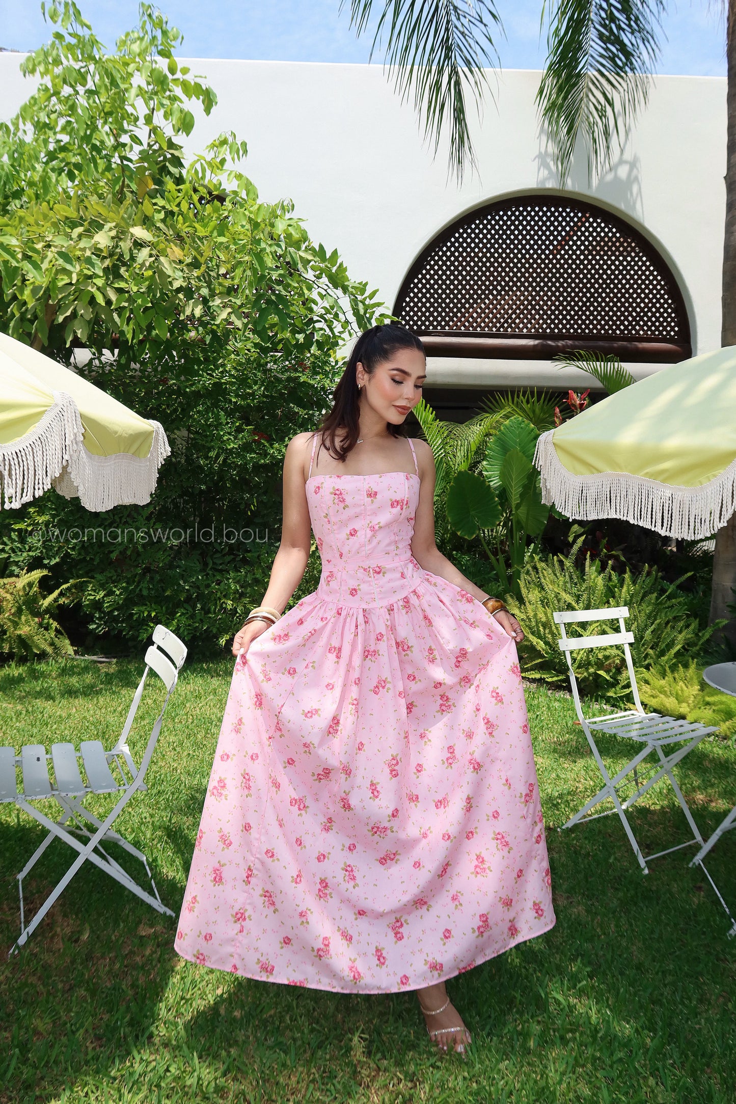 Jardin de Rosé dress