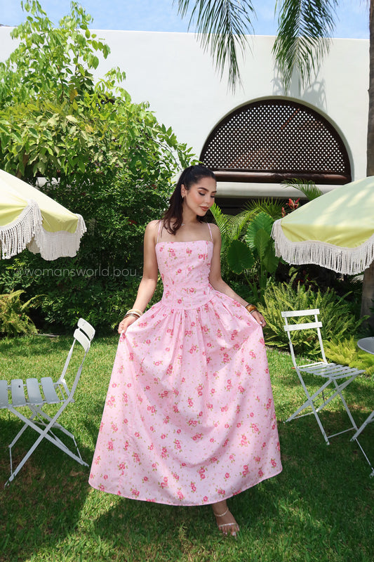 Jardin de Rosé dress