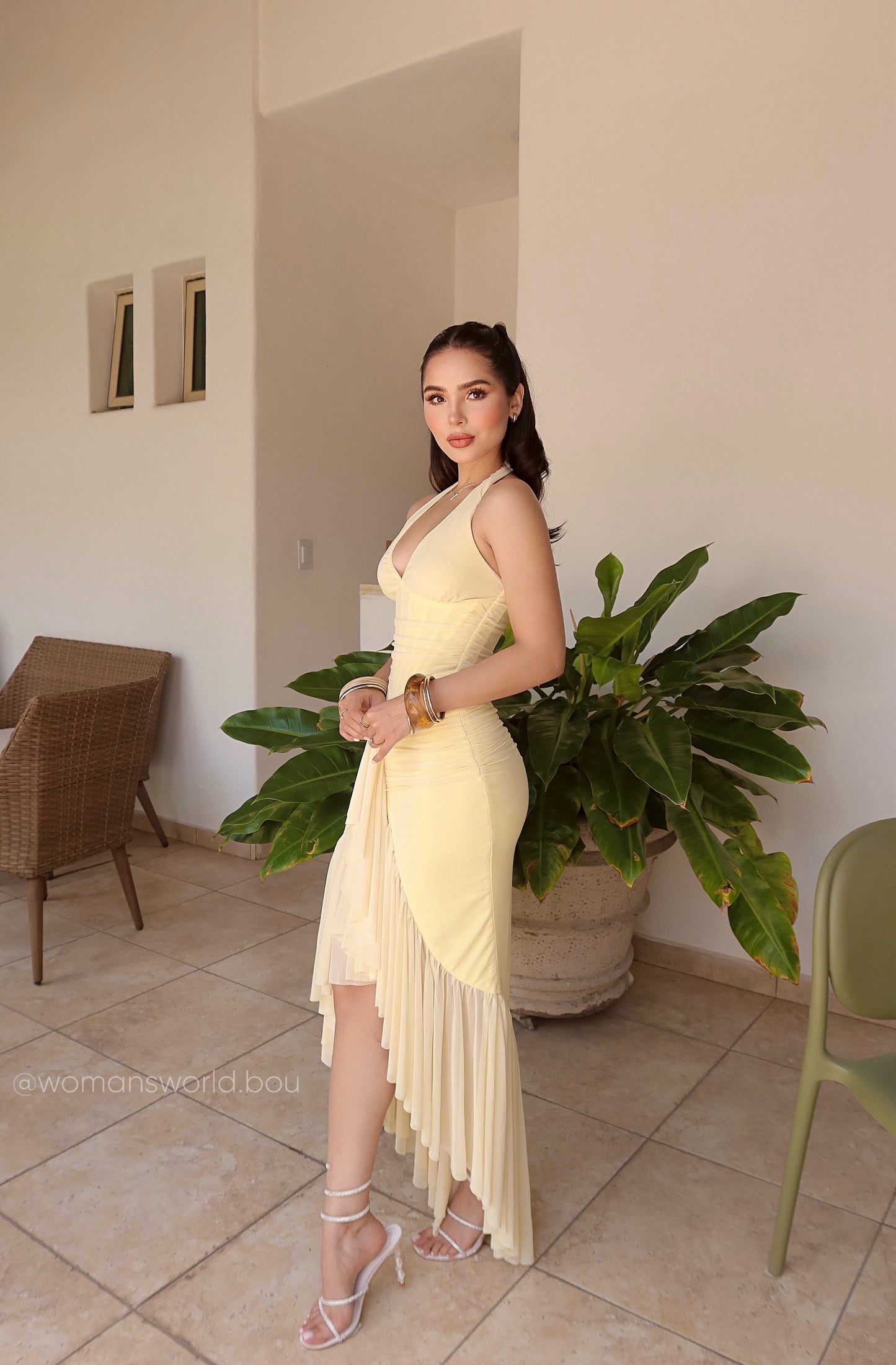Butter Glow Dress