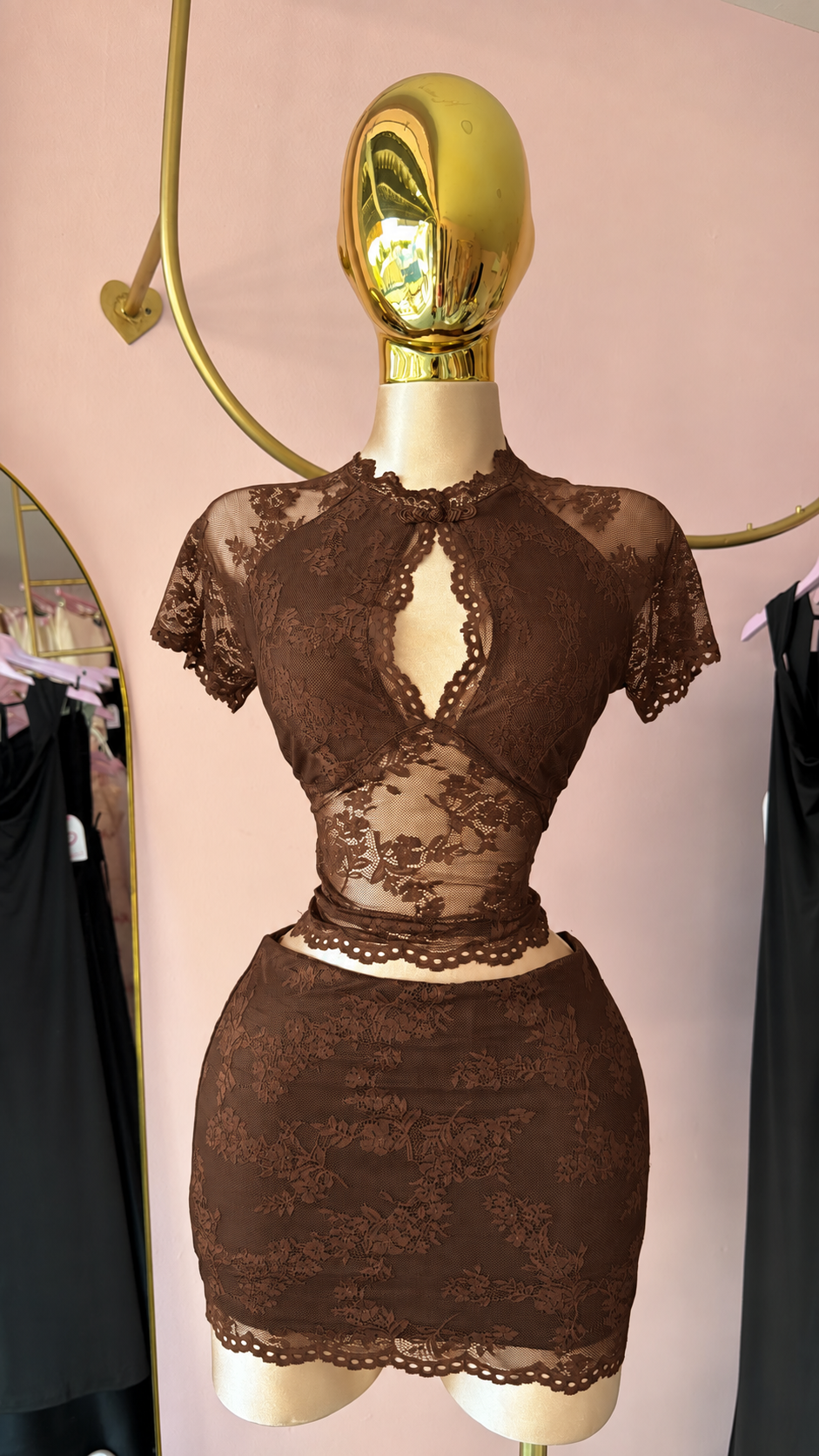 Conjunto Roma Chocolate