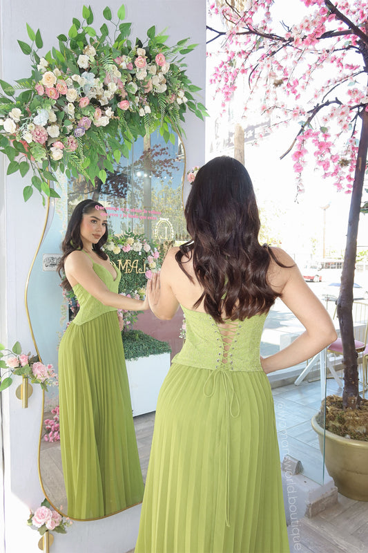 Vestido Primavera Lace-Up