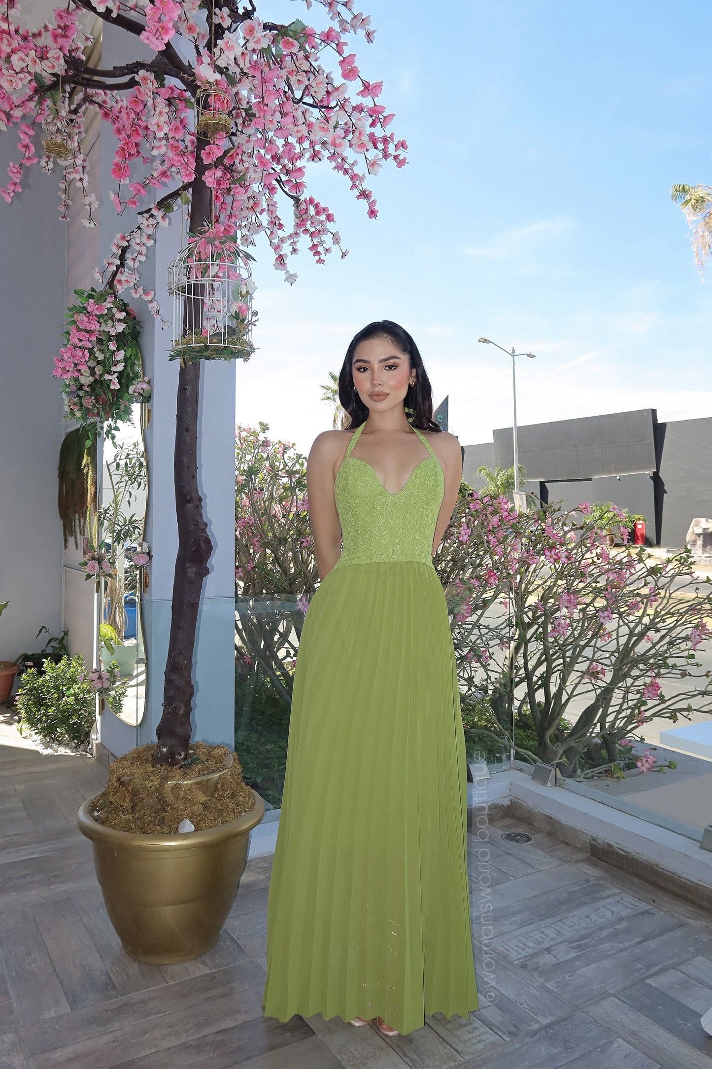 Vestido Primavera Lace-Up