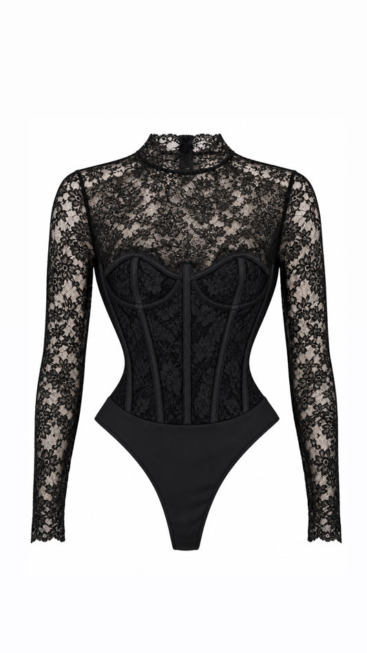 Body corset lace