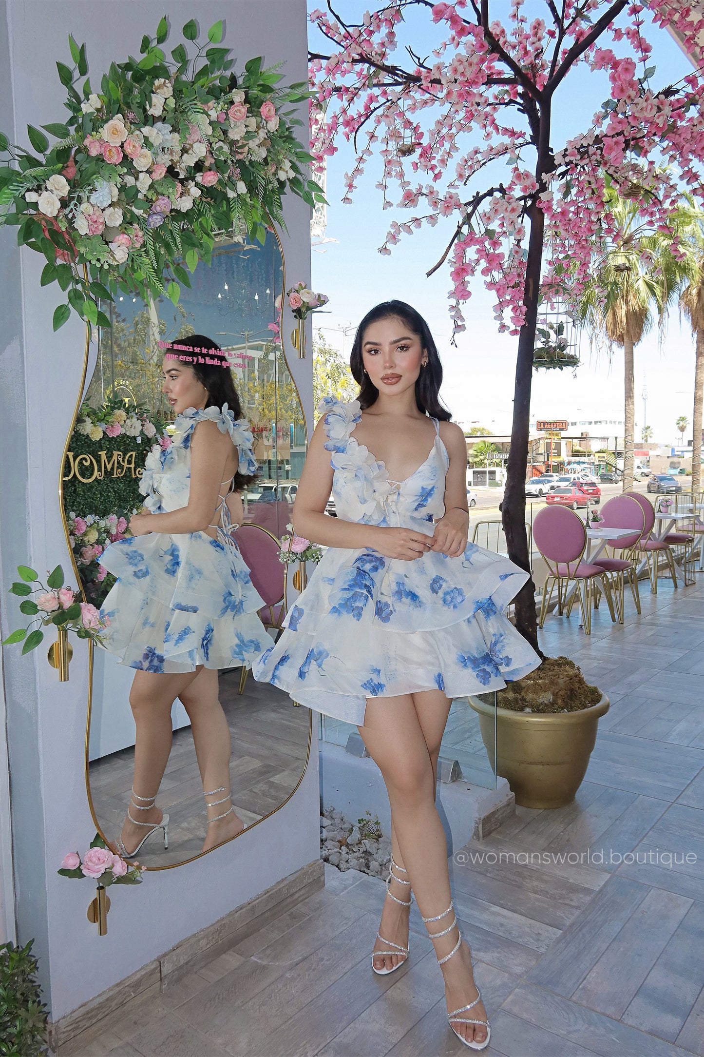 Blue Blossom Dress